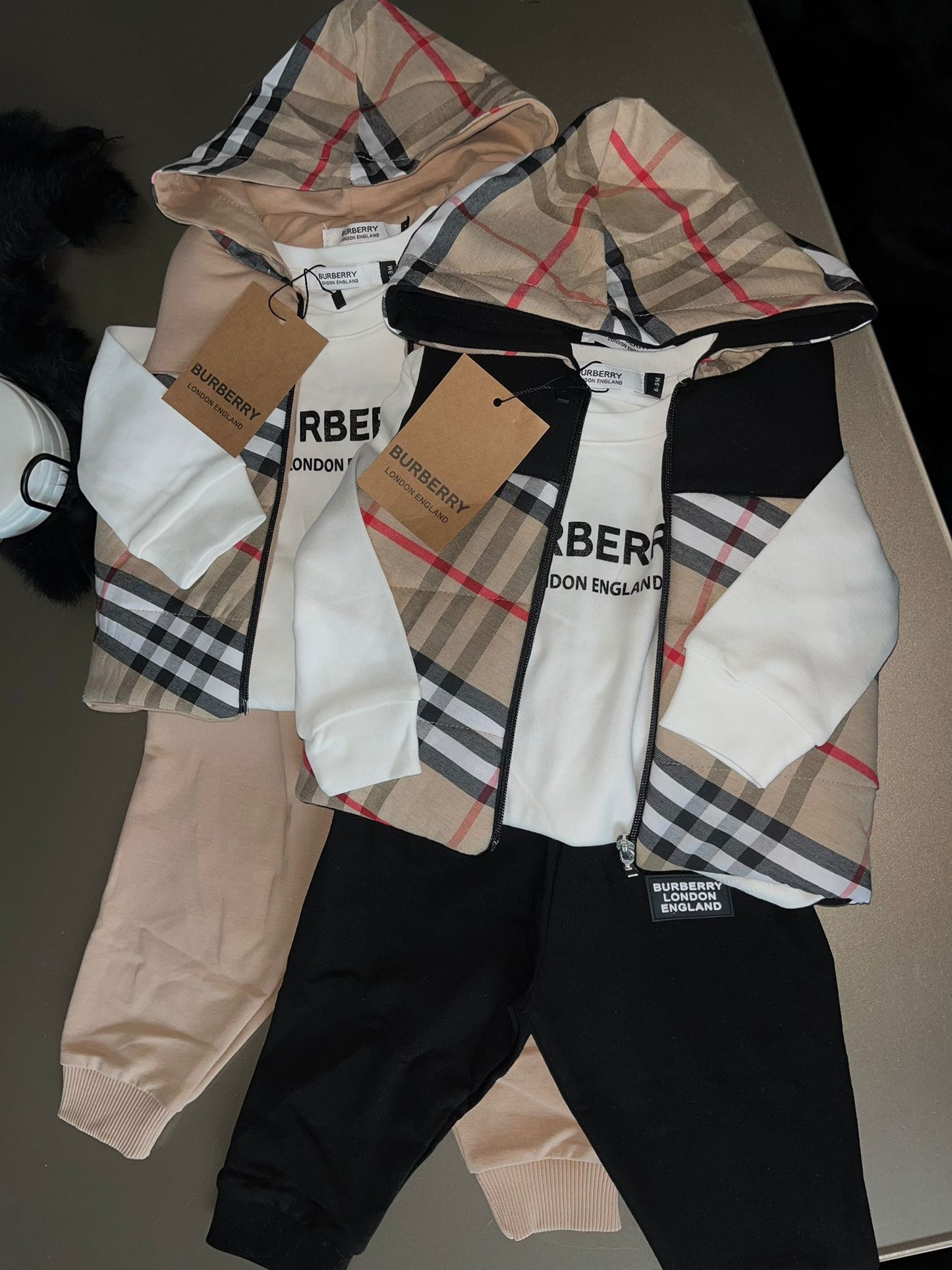 Burberry 3-delige set beige