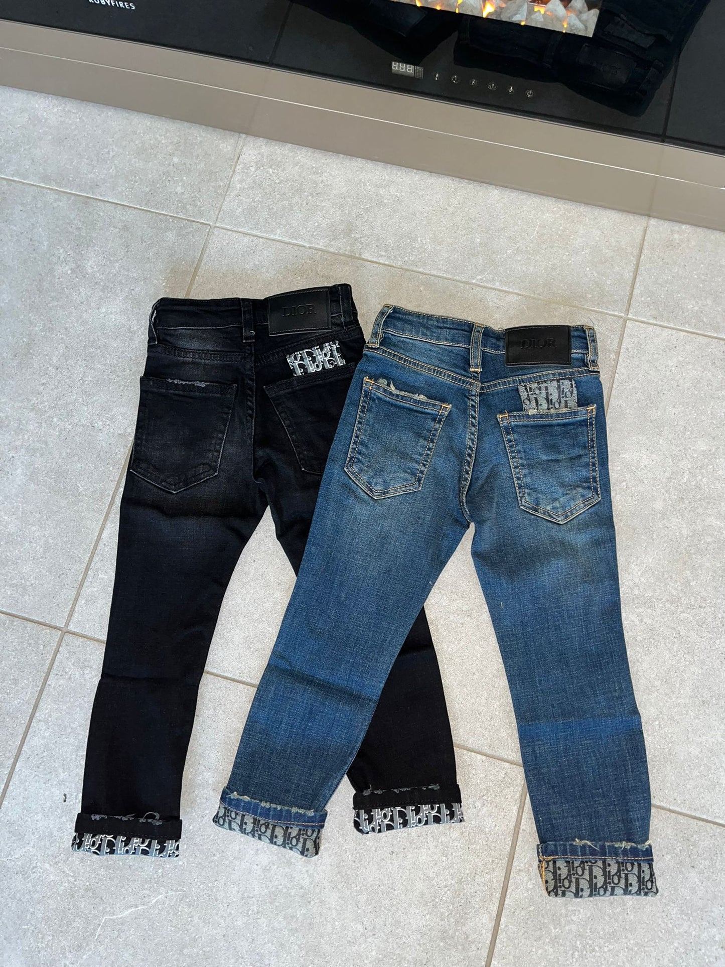 Dior spijkerbroek blauw