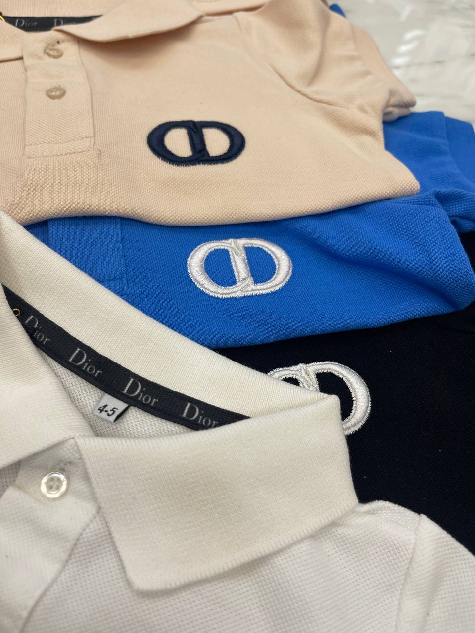 Dior polo blauw