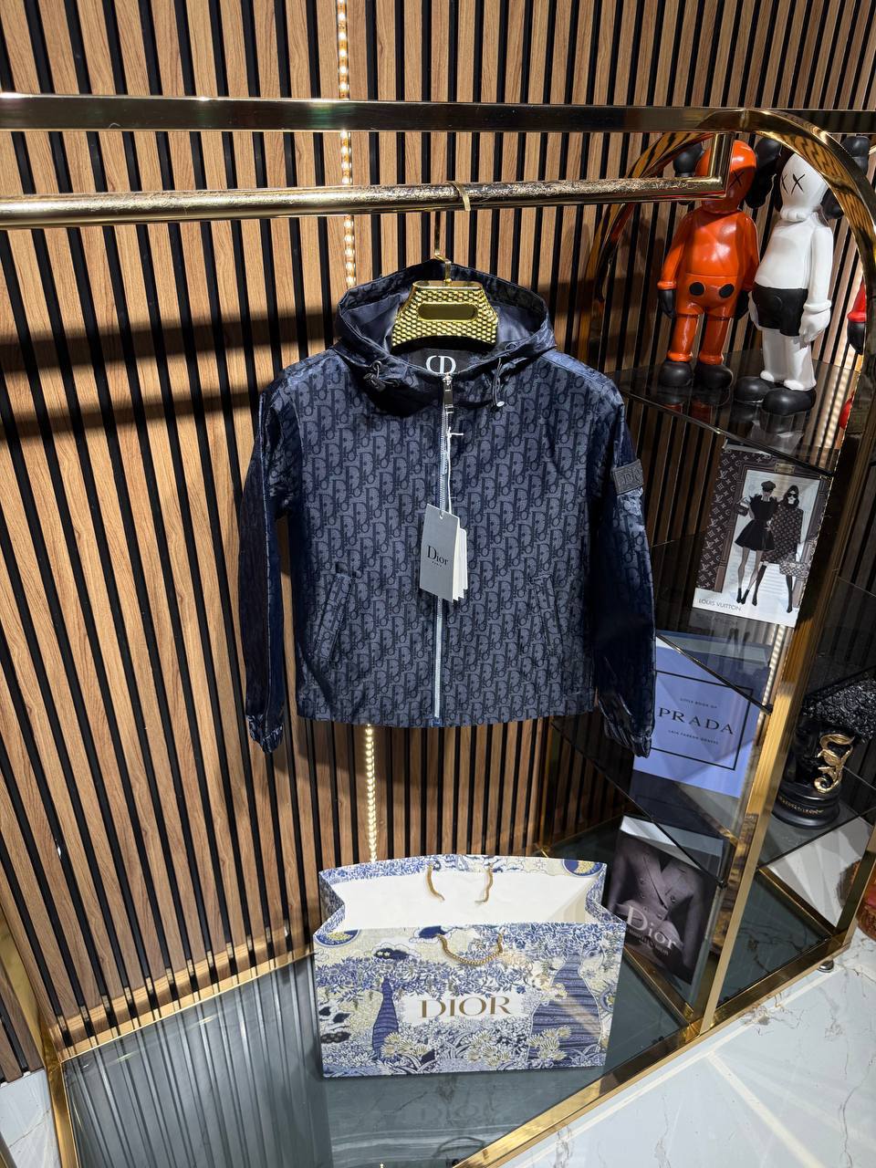 Dior jasje donkerblauw