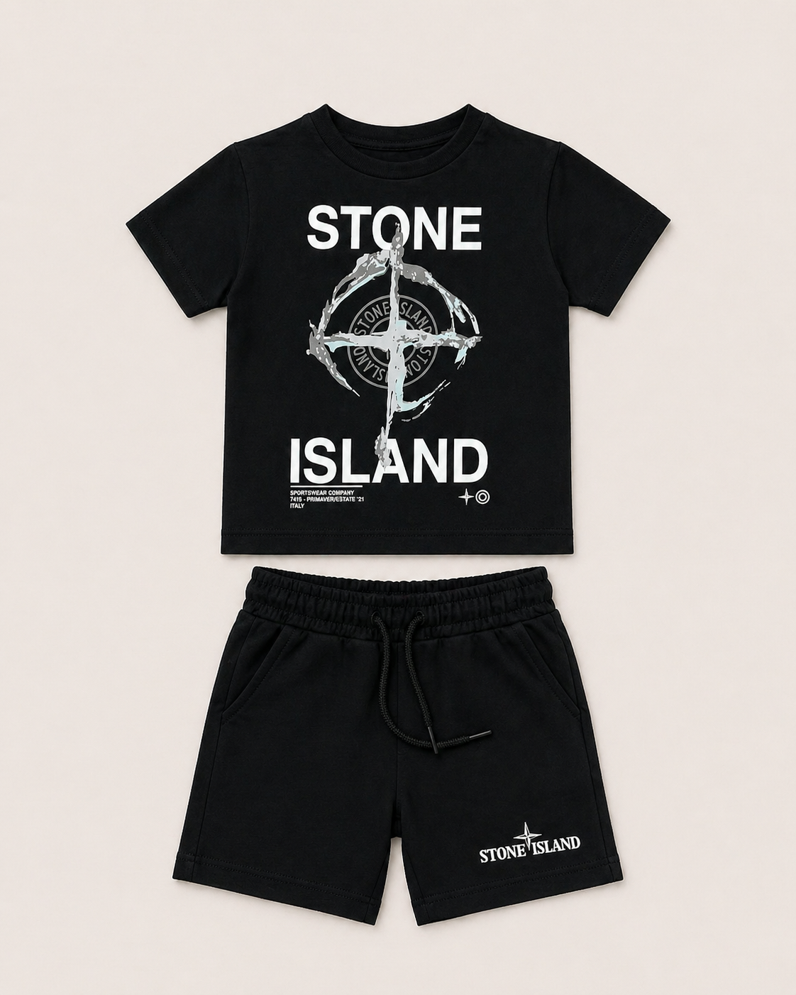 Stoneisland zomerset kids zwart