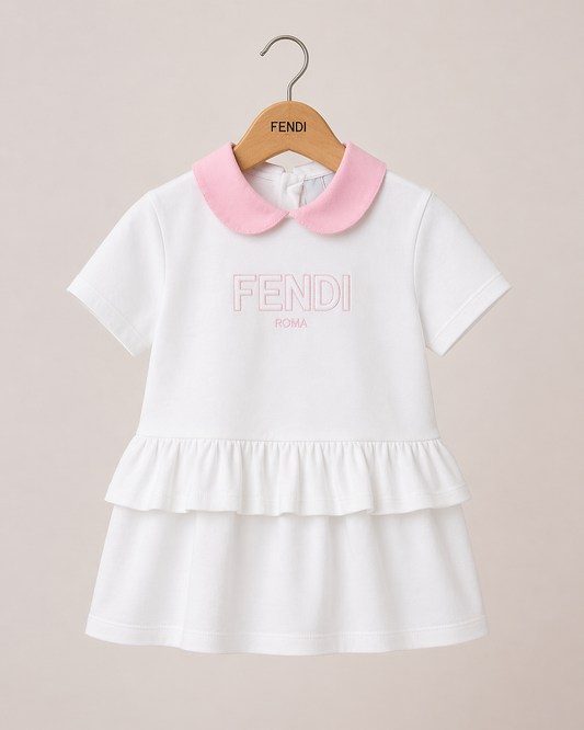Fendi jurkje baby wit