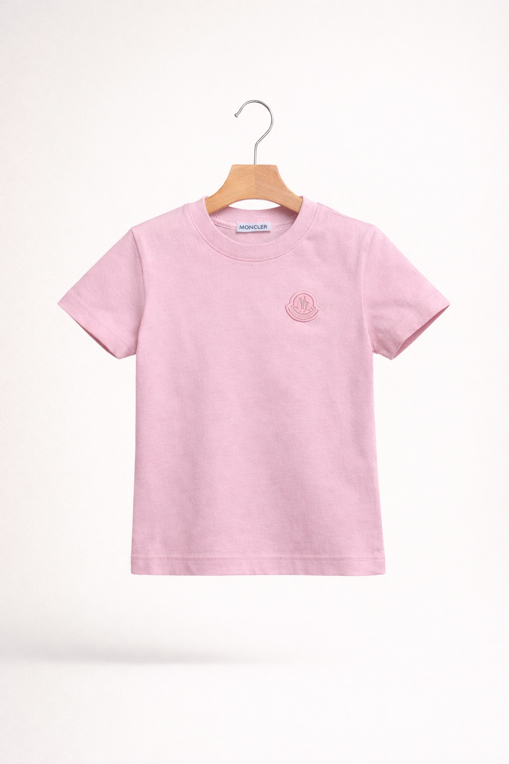 Moncler t-shirt - oversized roze