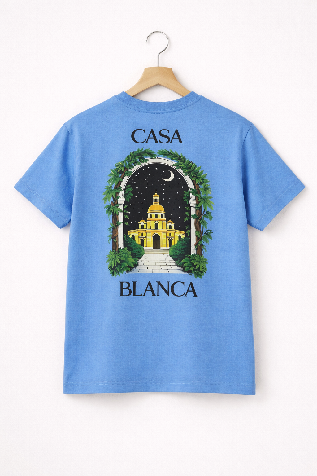 Casablanca t-shirt blauw