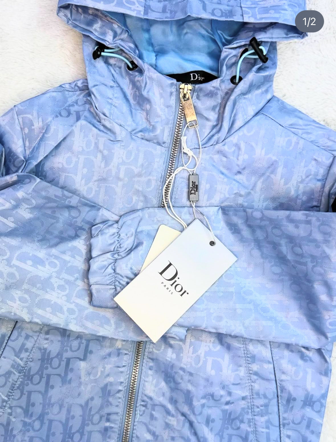 Dior jasje lichtblauw