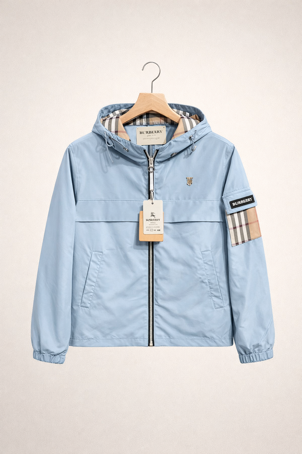 Burberry jasje lichtblauw