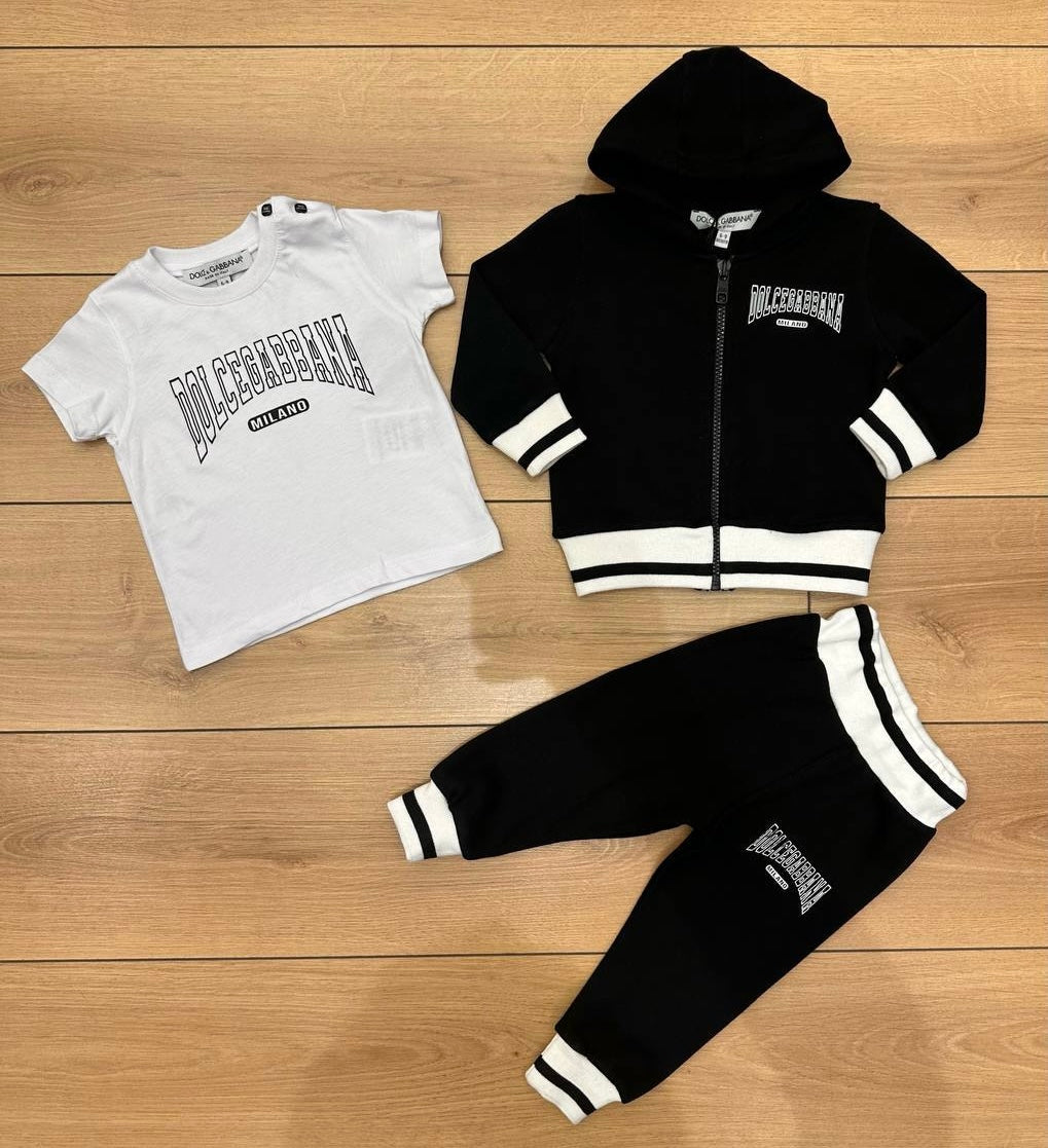 Dolce&Gabbana 3-delige set zwart