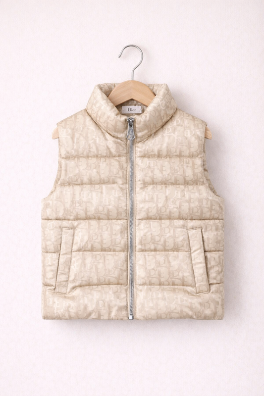 Dior bodywarmer beige