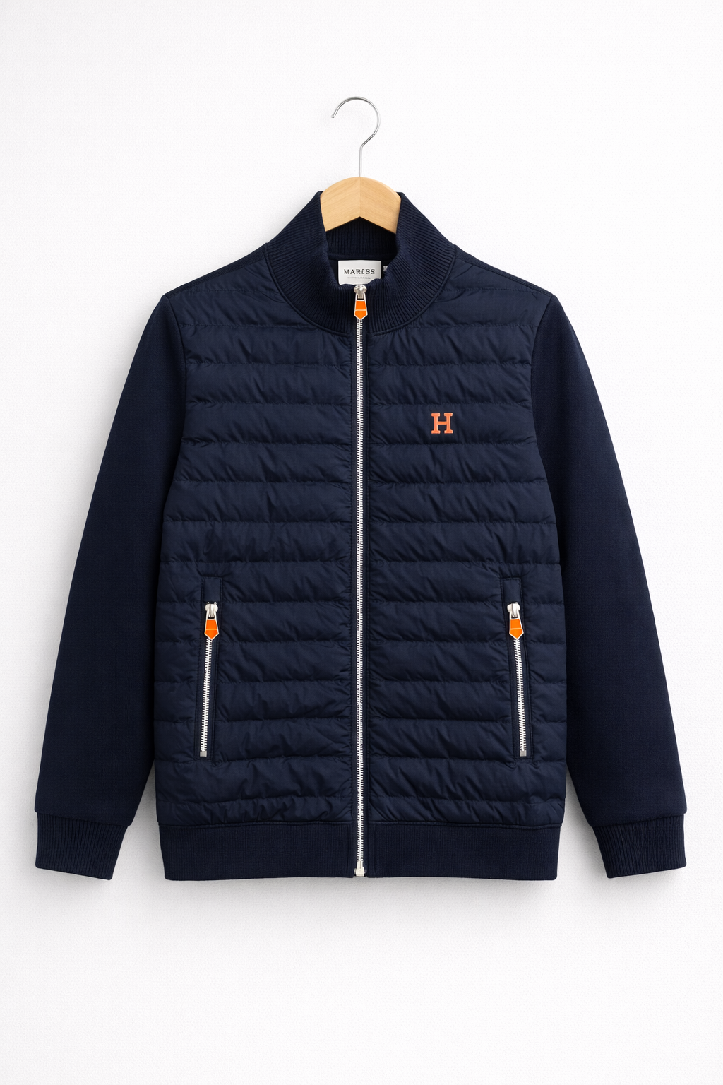 Hermes jas donkerblauw