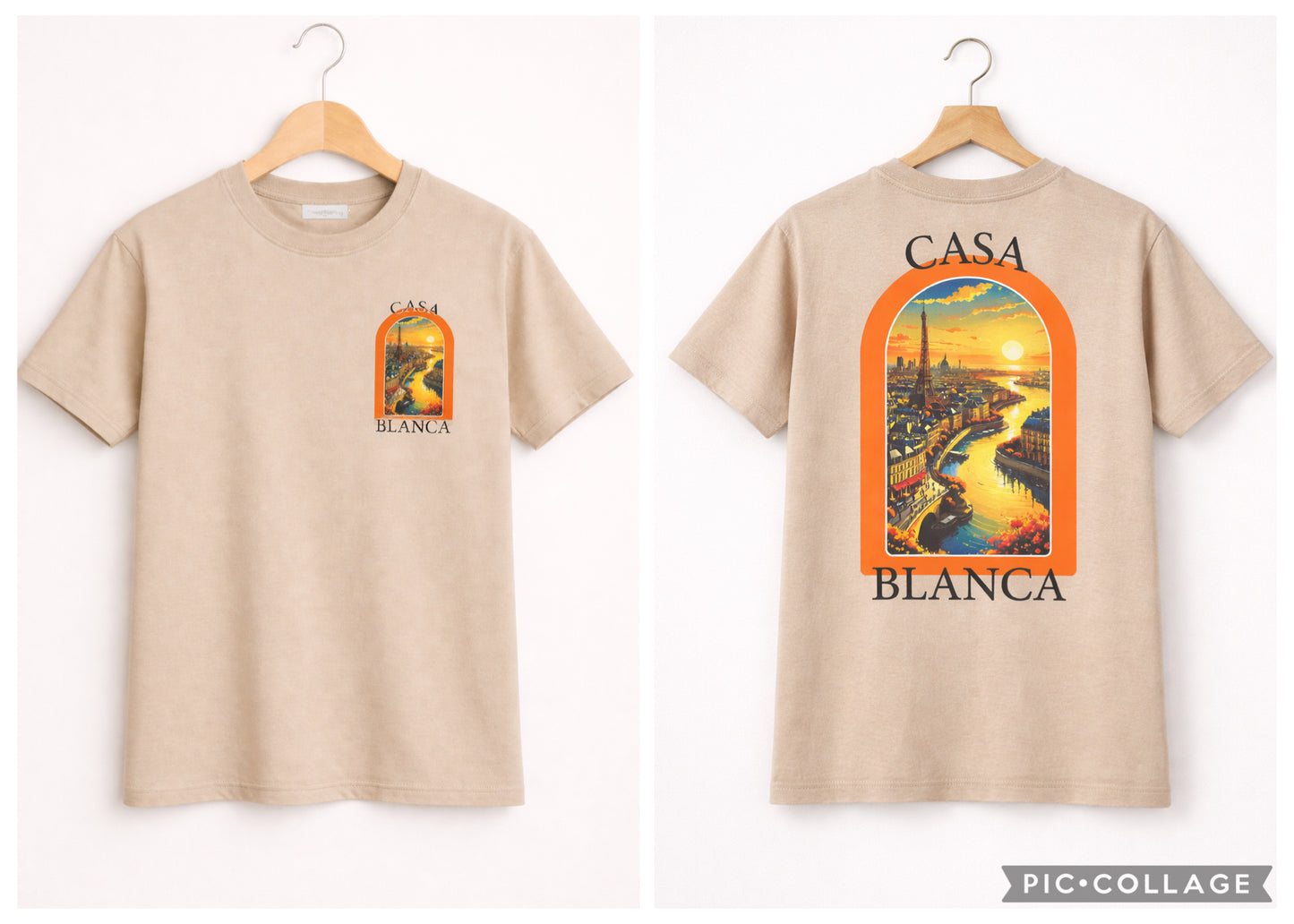 Casablanca t-shirt beige