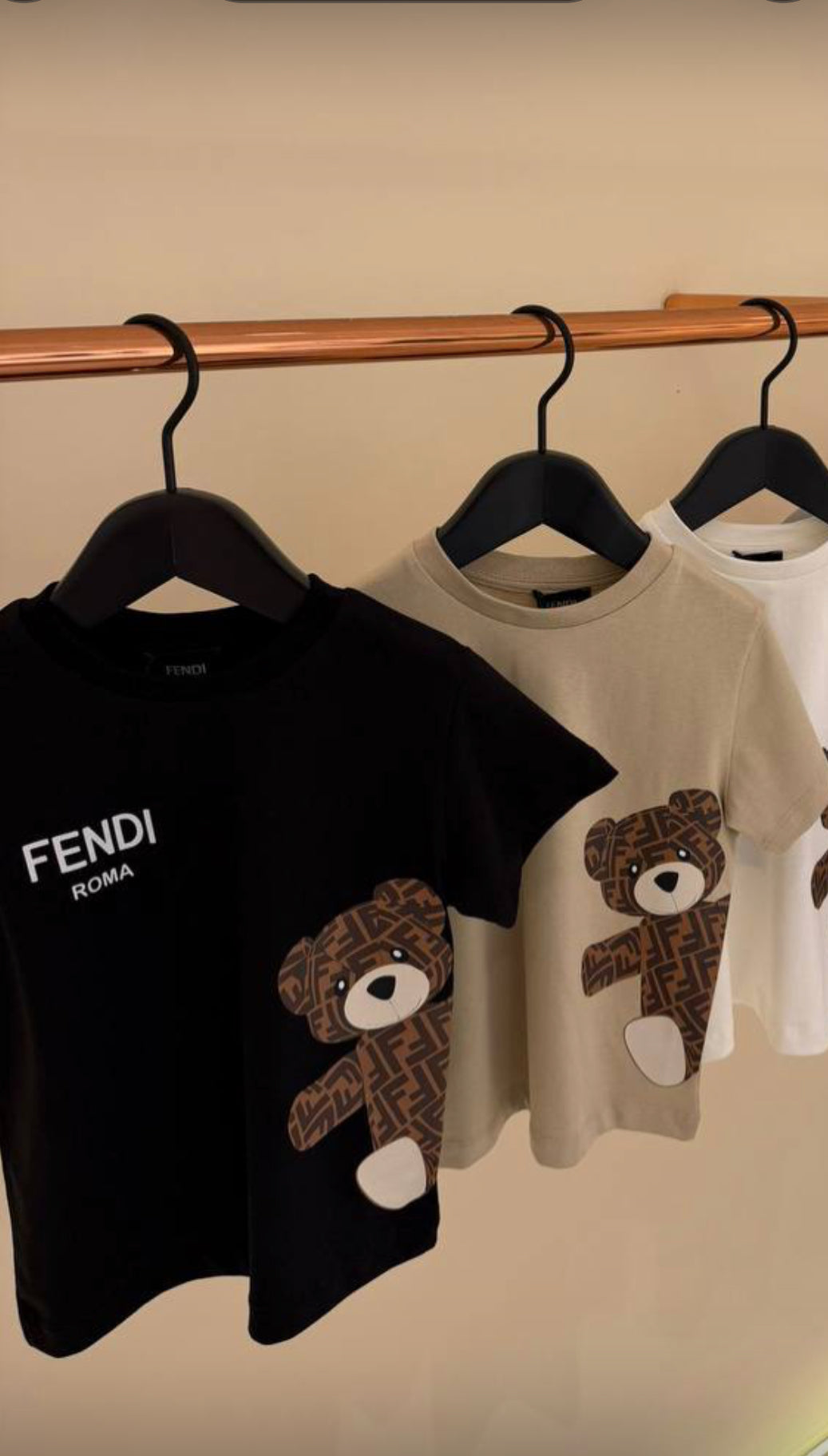 Fendi t-shirt beige
