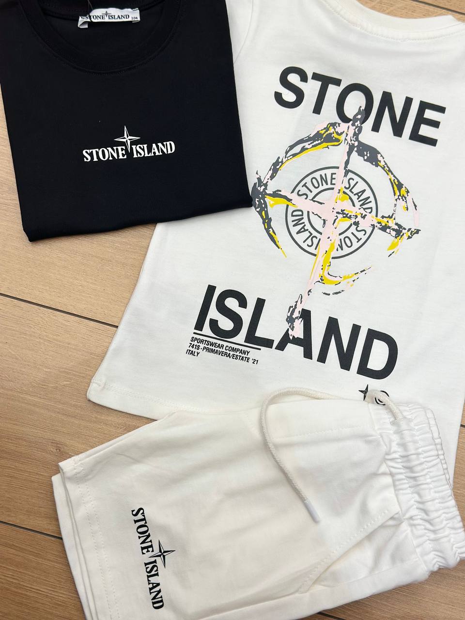 Stoneisland zomerset kids wit