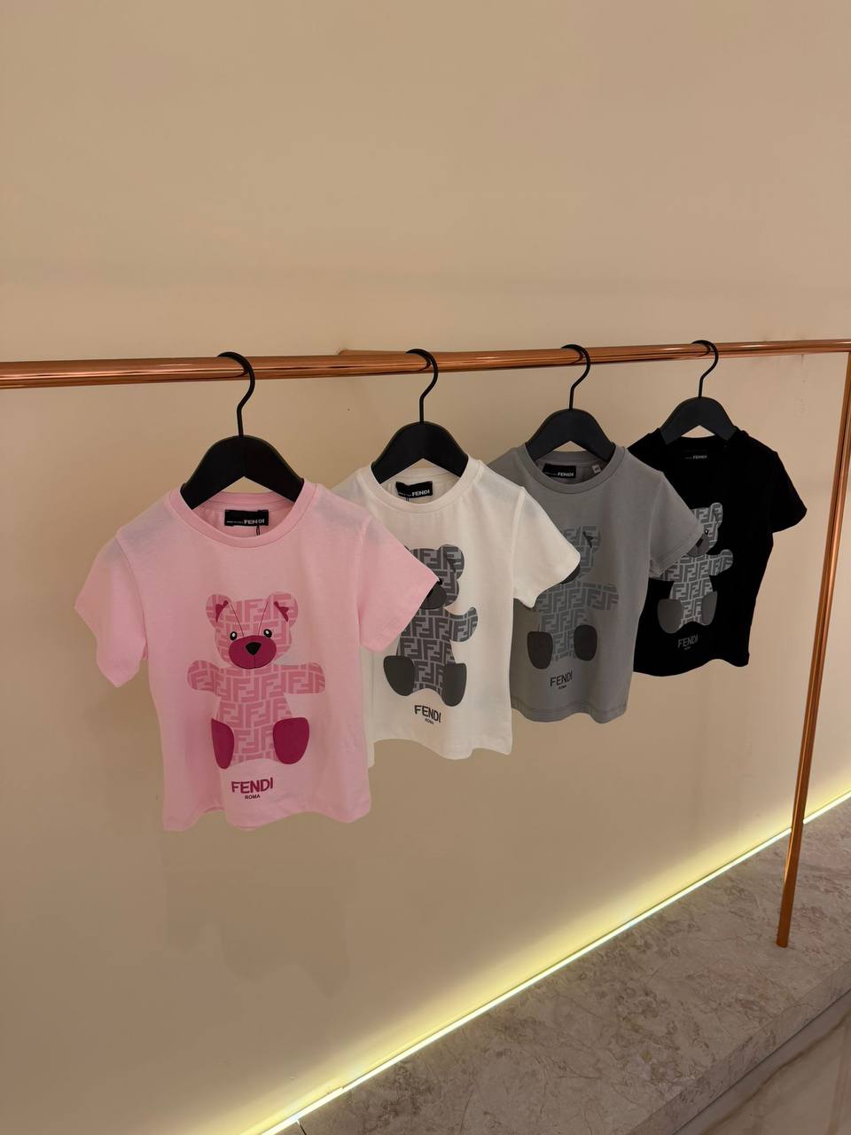 Fendi t-shirt grijs