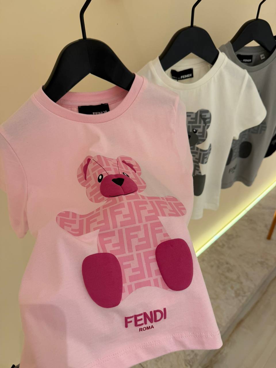 Fendi t-shirt roze