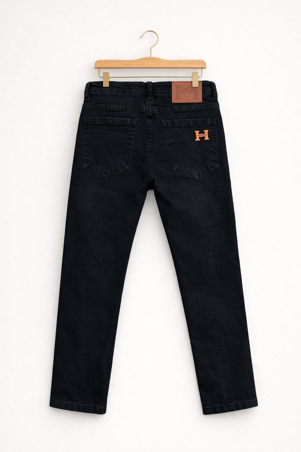 Hermes spijkerbroek zwart