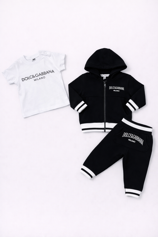 Dolce&Gabbana 3-delige set zwart