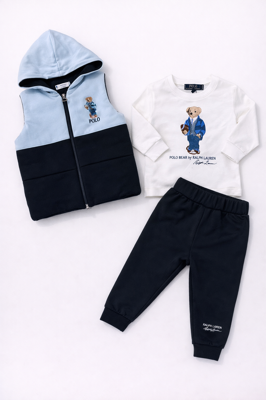 Polo Ralph Lauren 3-delige set blauw