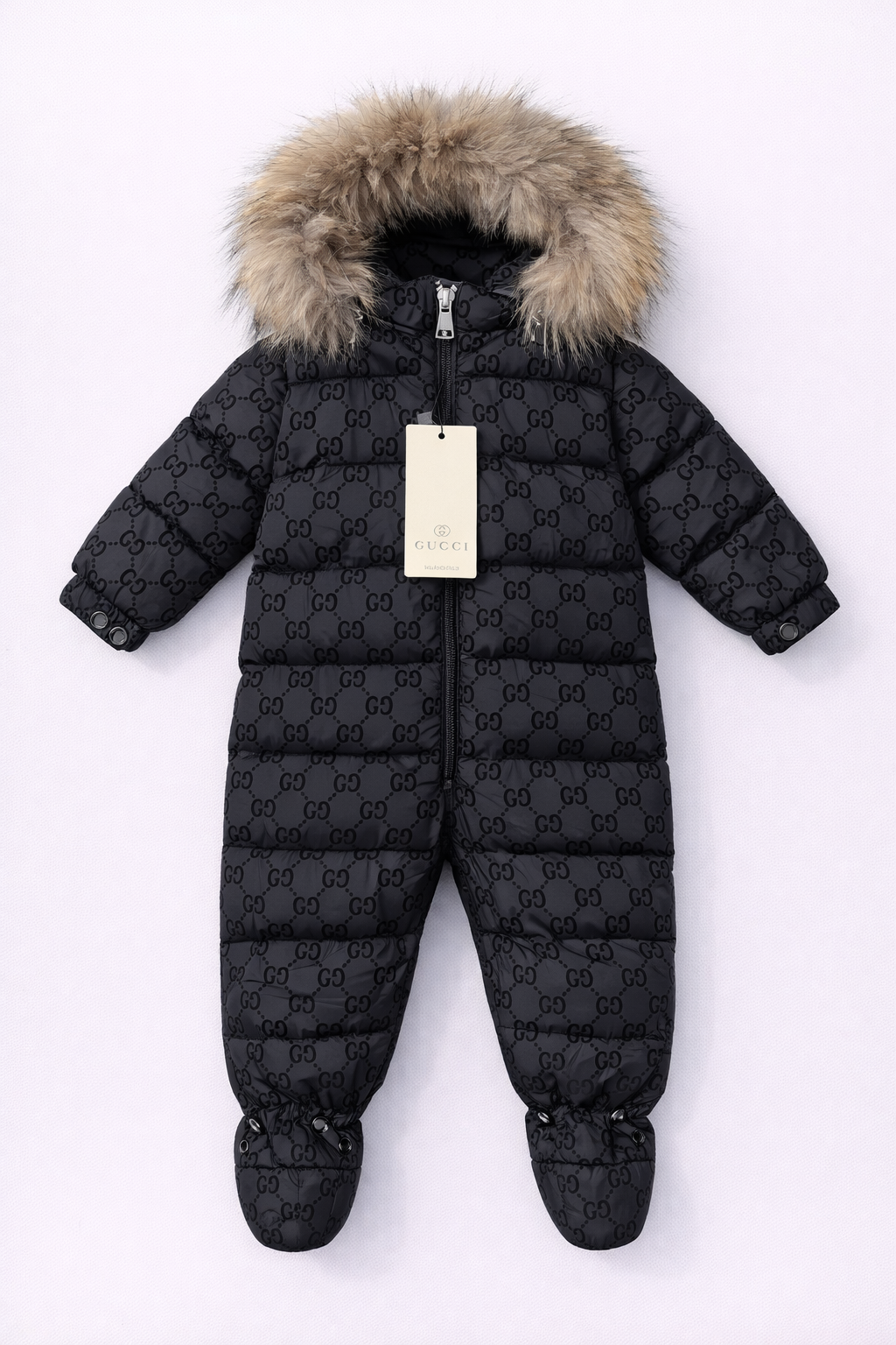 Winterjas/ skipak Gucci zwart
