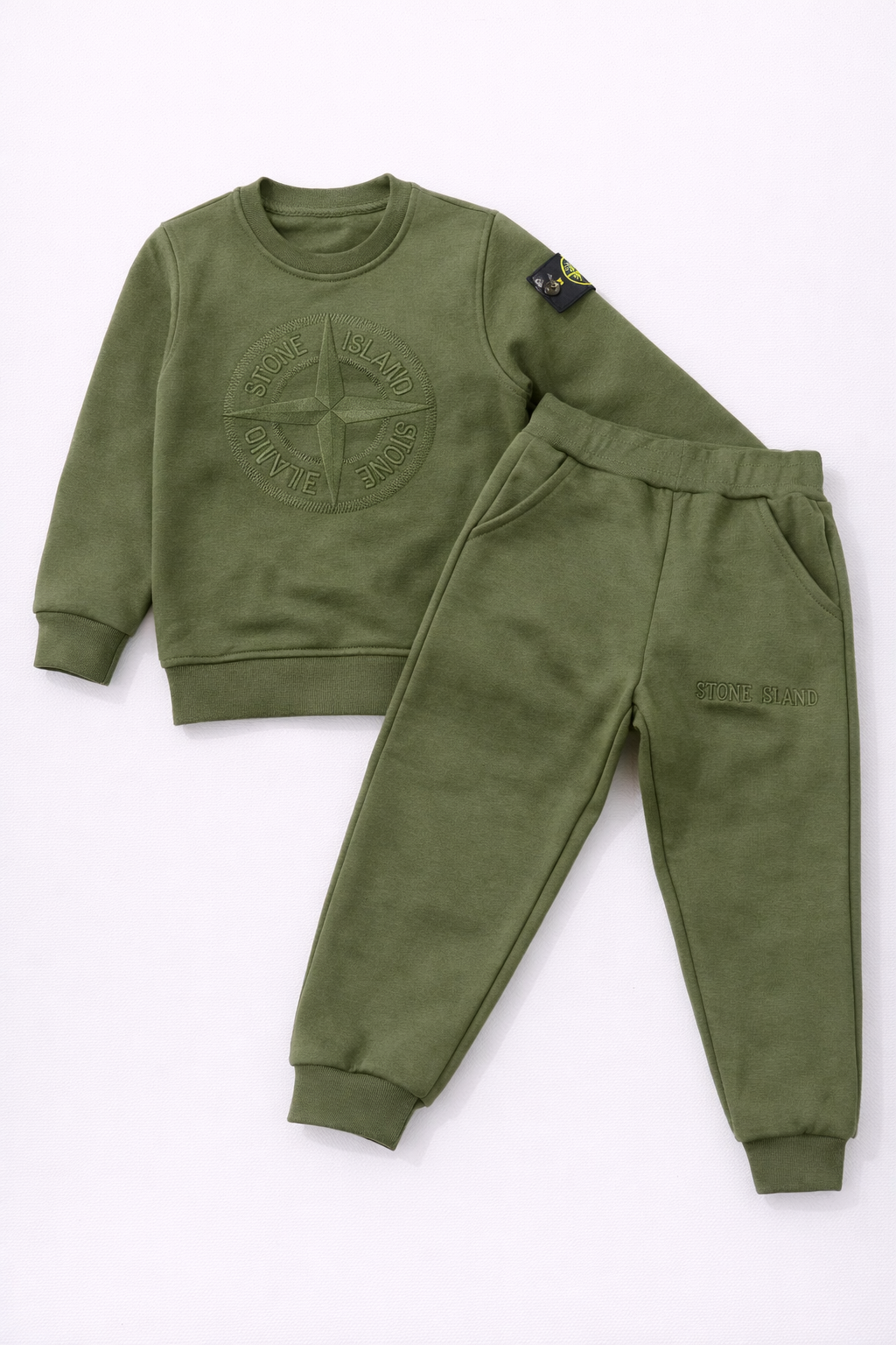 Stone Island trainingspak groen