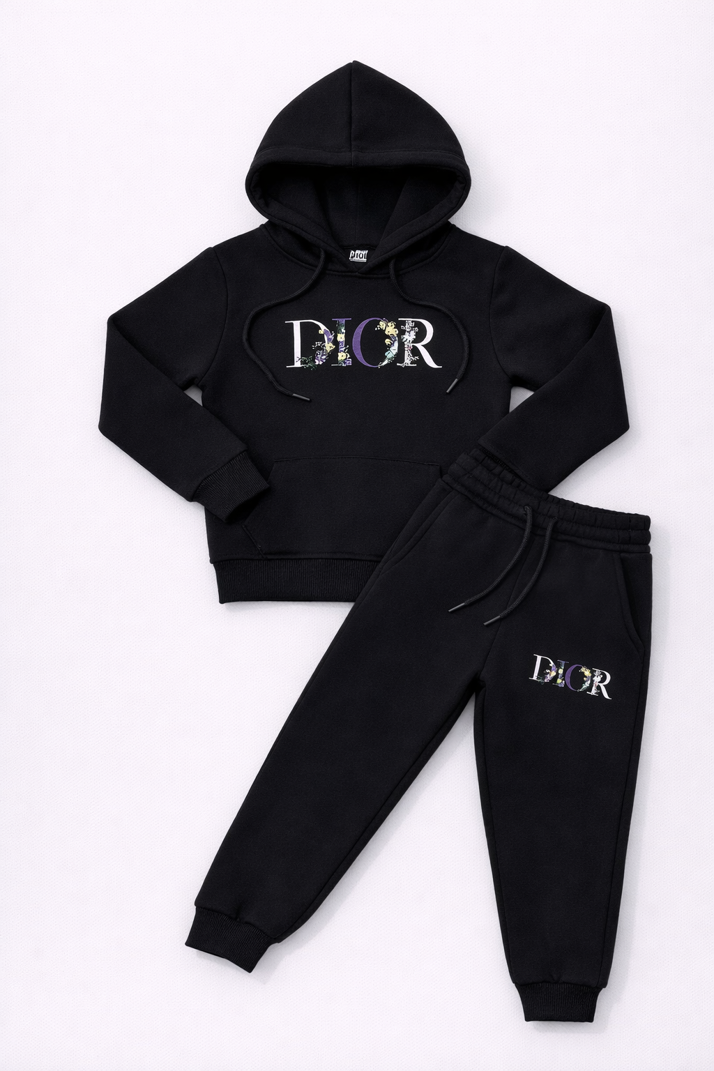 Dior trainingspak girls zwart