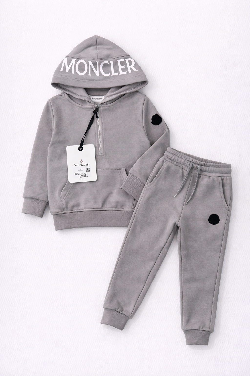 Moncler trainingspak grijs