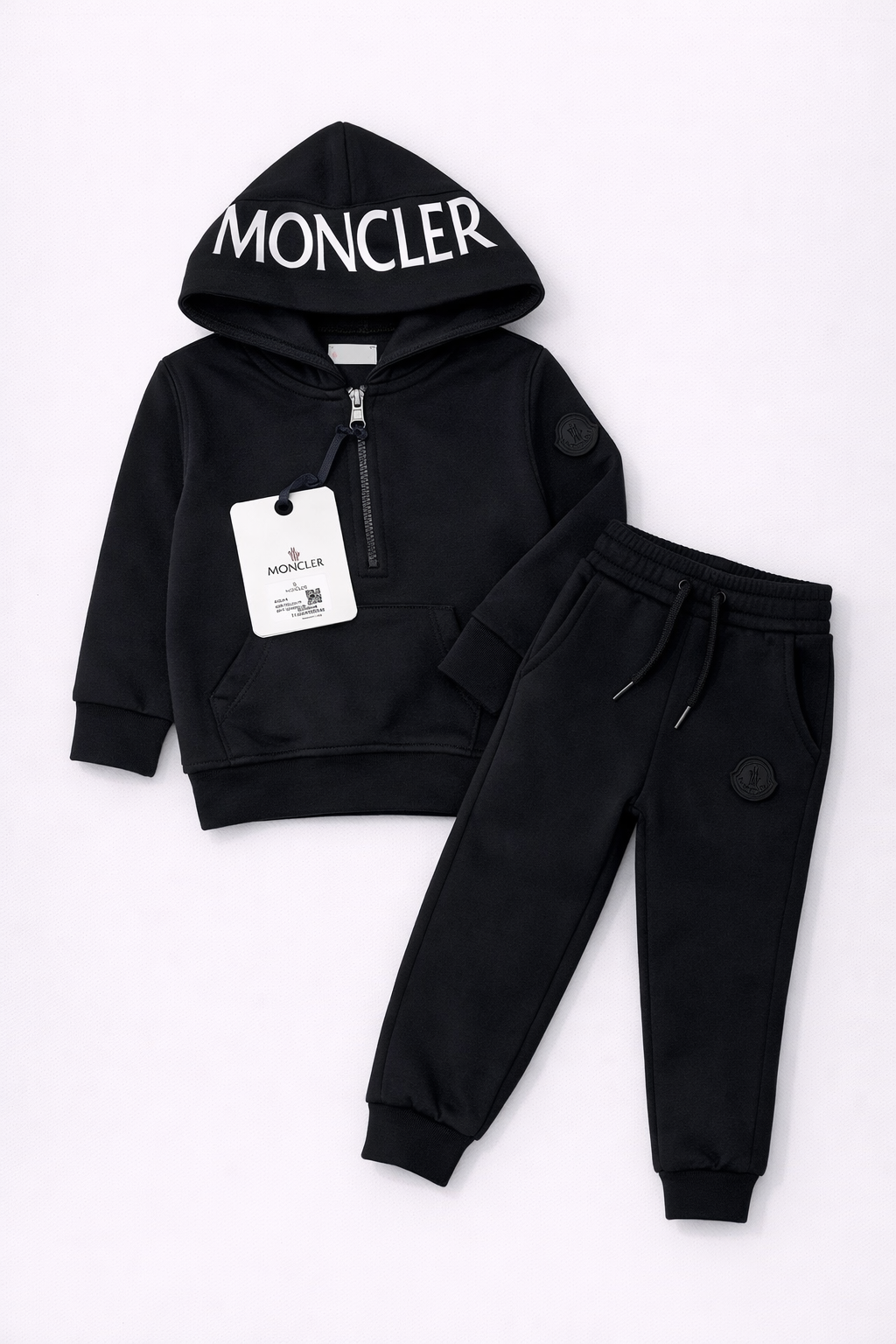 Moncler trainingspak zwart