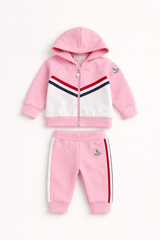 Moncler 2-delige set roze