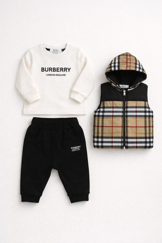 Burberry 3-delige set zwart