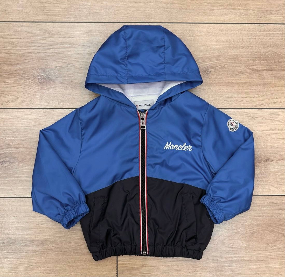 Moncler jasje blauw/zwart