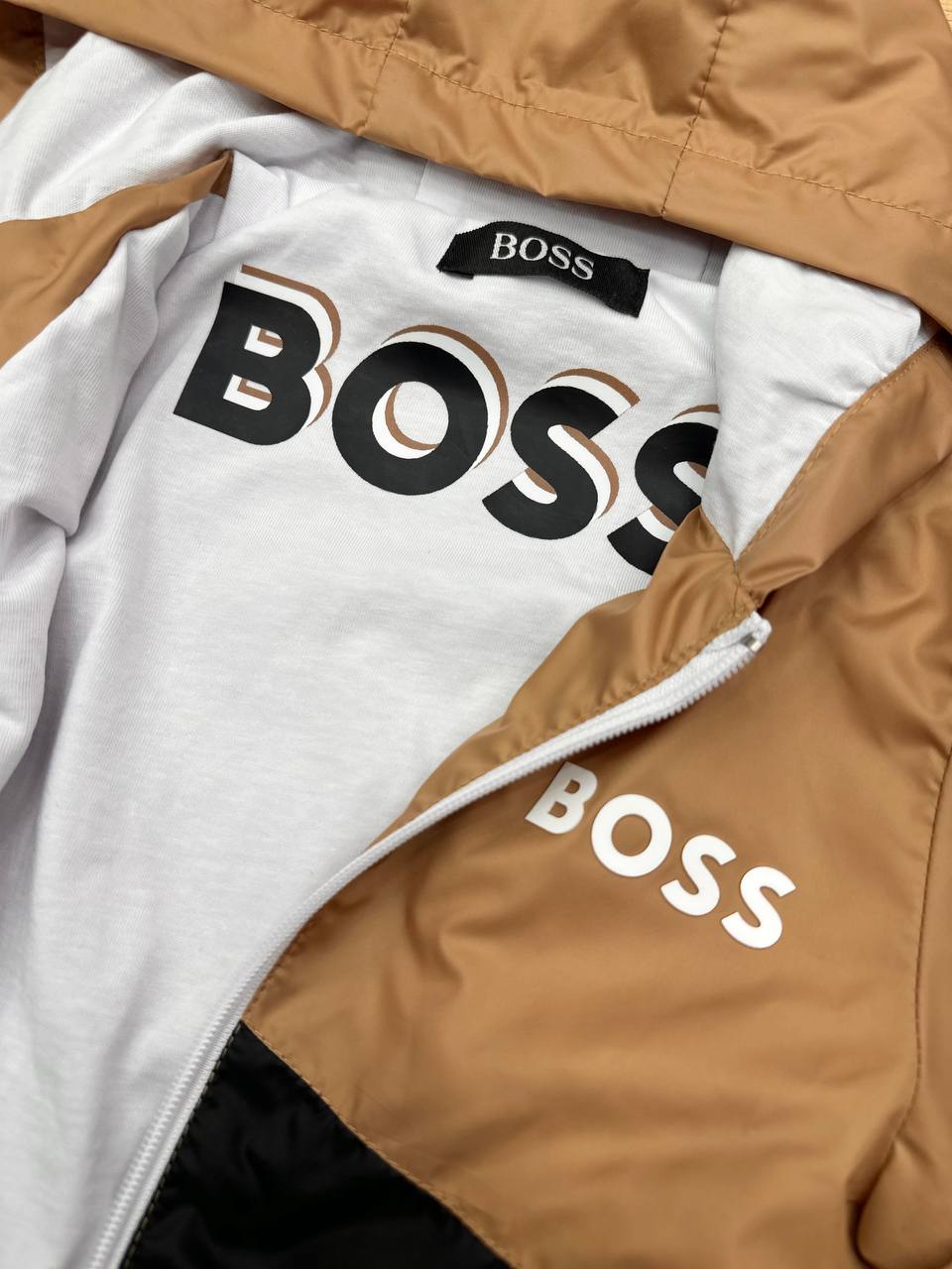 HugoBoss jasje bruin/zwart