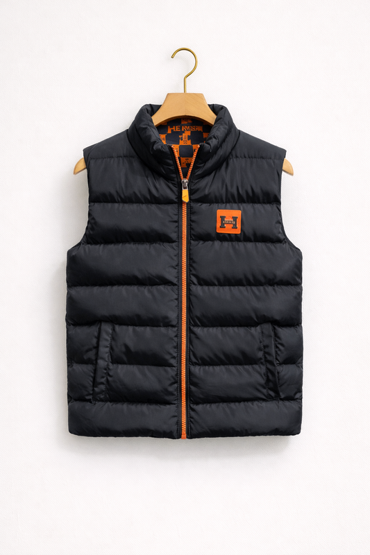 Hermes bodywarmer zwart
