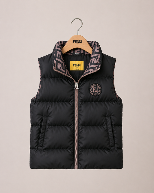 Fendi bodywarmer zwart