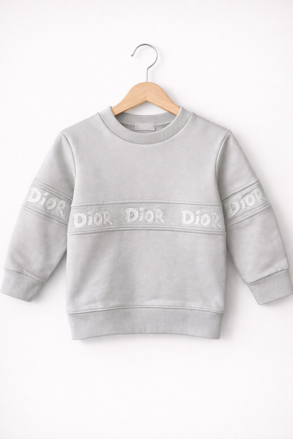 Dior trui lichtgrijs