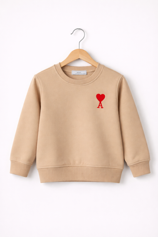 Ami Paris trui beige