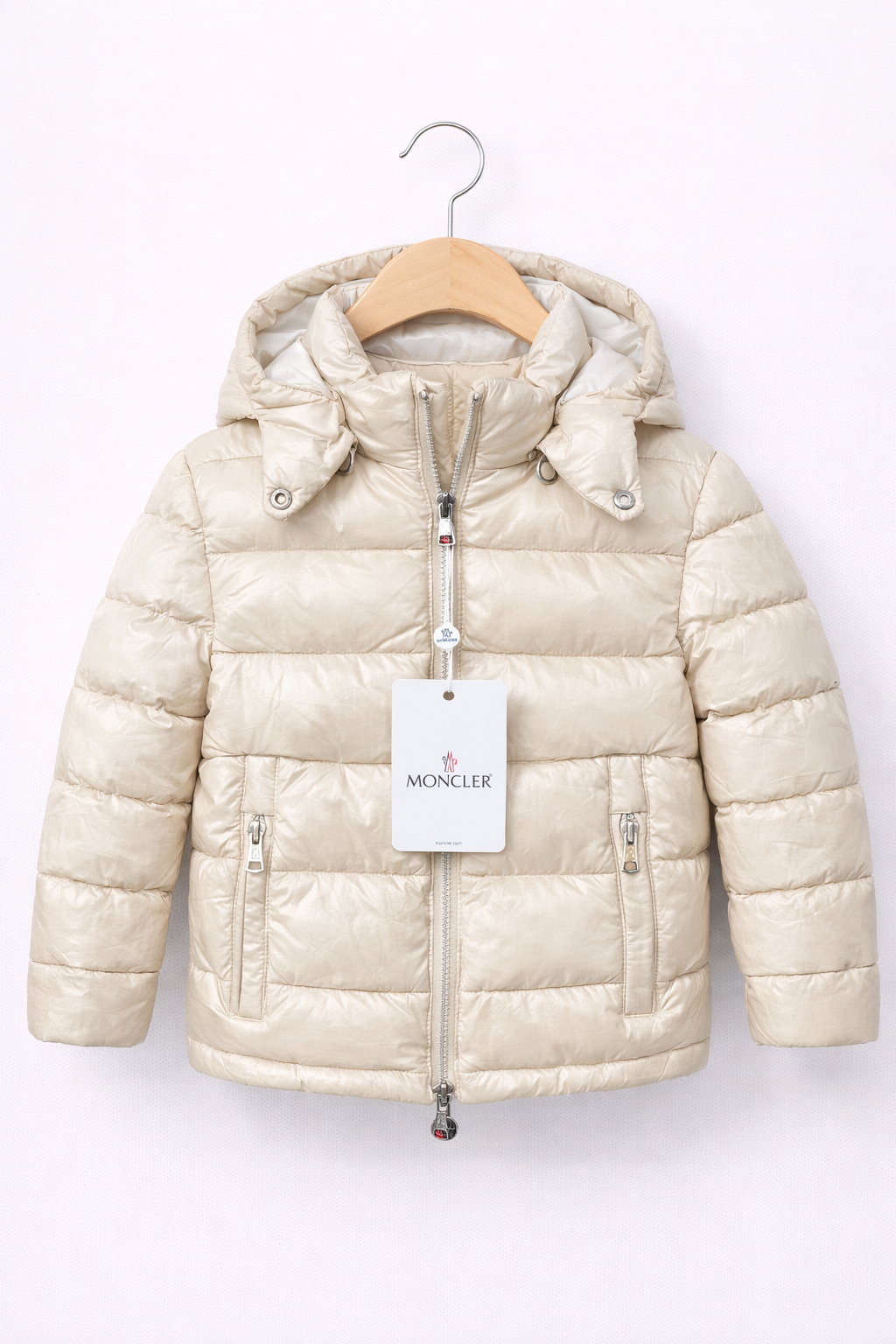 Moncler winterjas maya beige