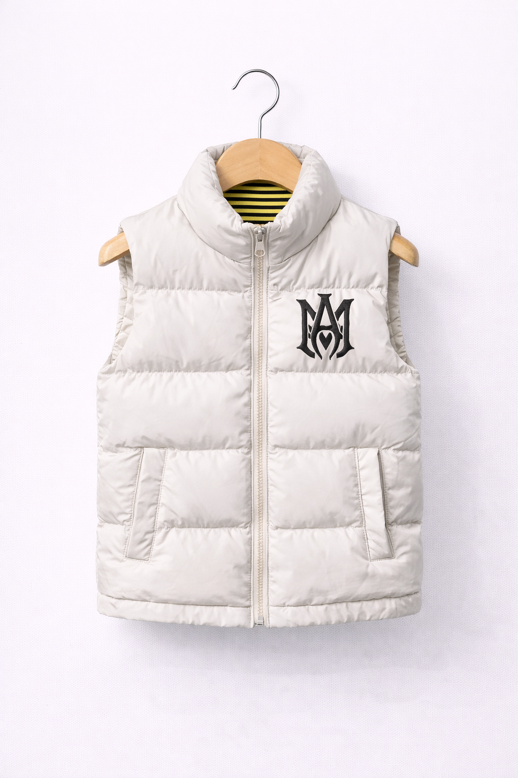 Amiri bodywarmer beige