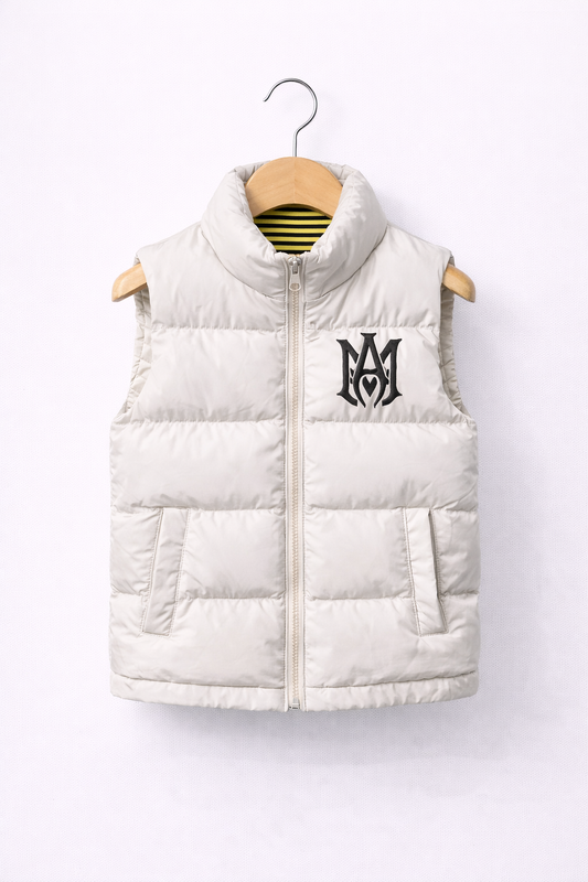 Amiri bodywarmer beige