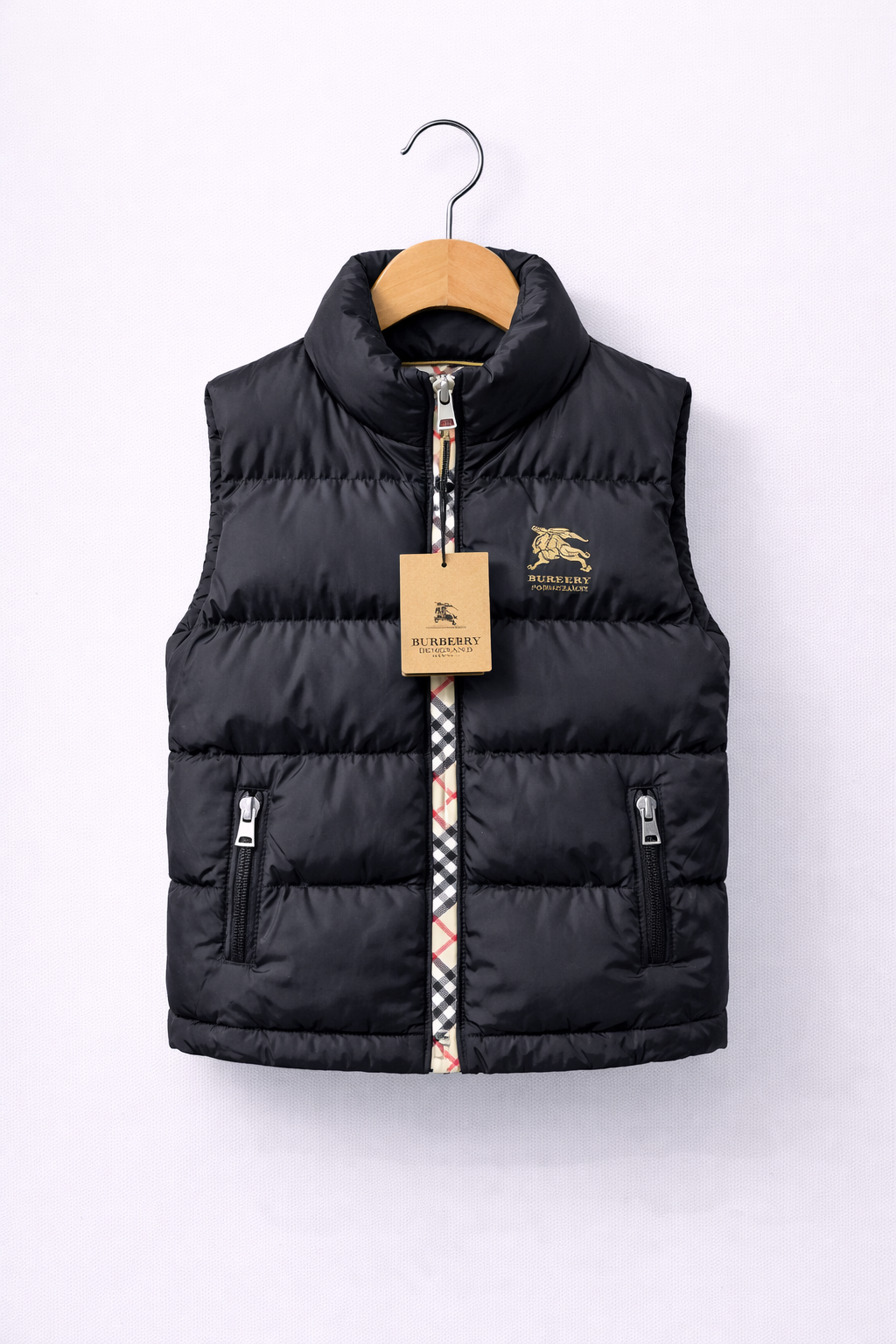 Burberry bodywarmer zwart