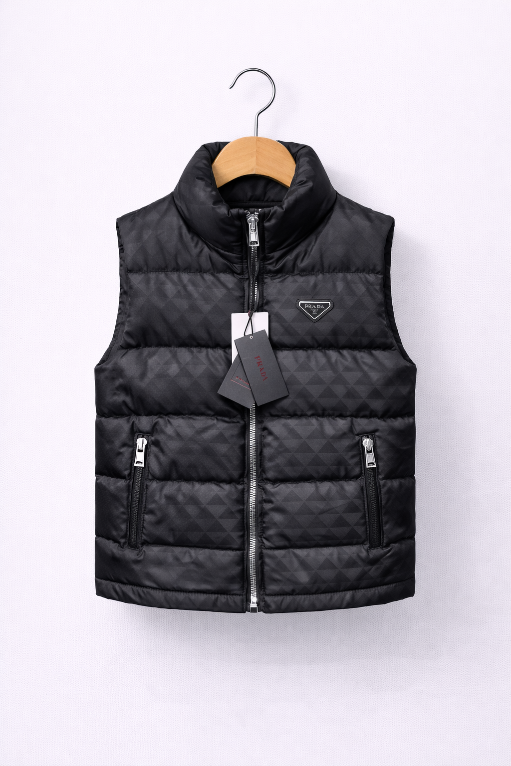 Prada bodywarmer zwart