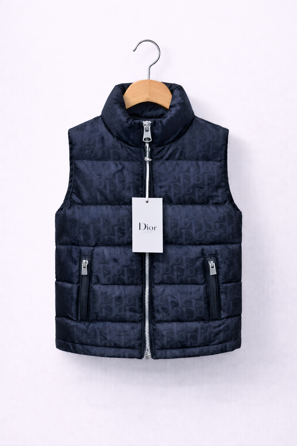 Dior bodywarmer D donkerblauw