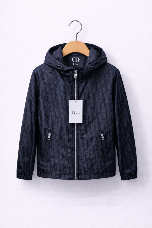 Dior herfstjas donkerblauw