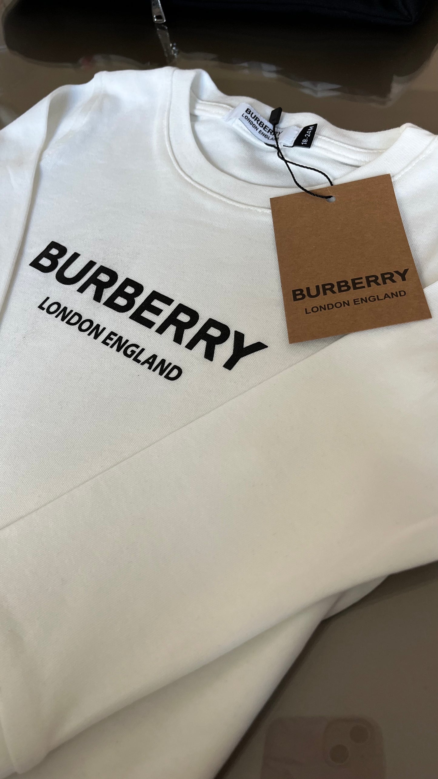 Burberry 3-delige set zwart