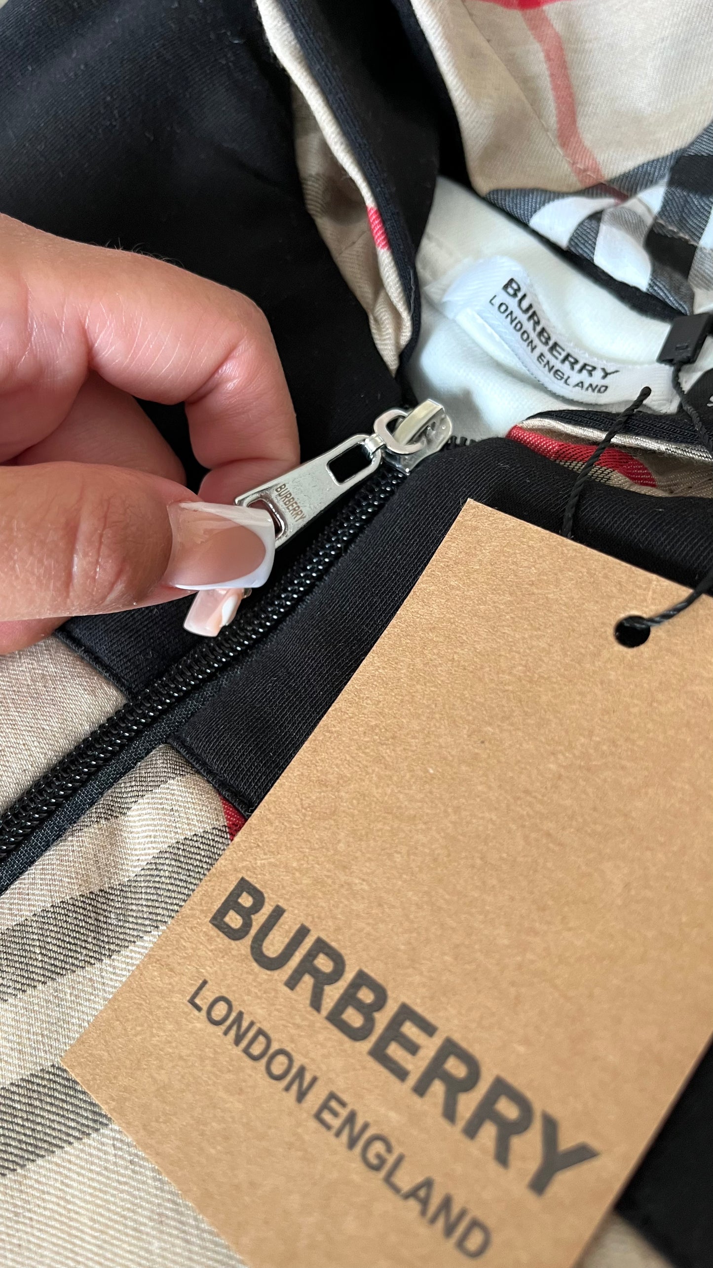 Burberry 3-delige set zwart