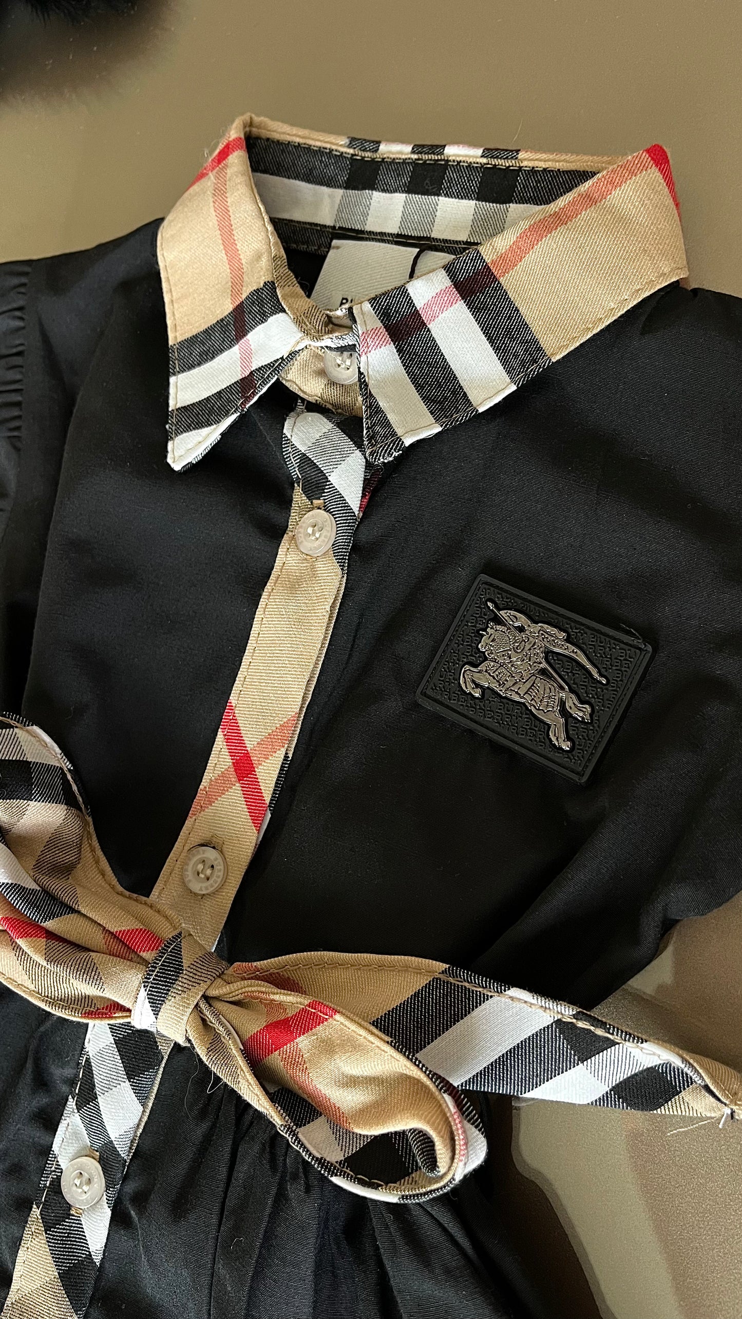 Burberry jurkje zwart