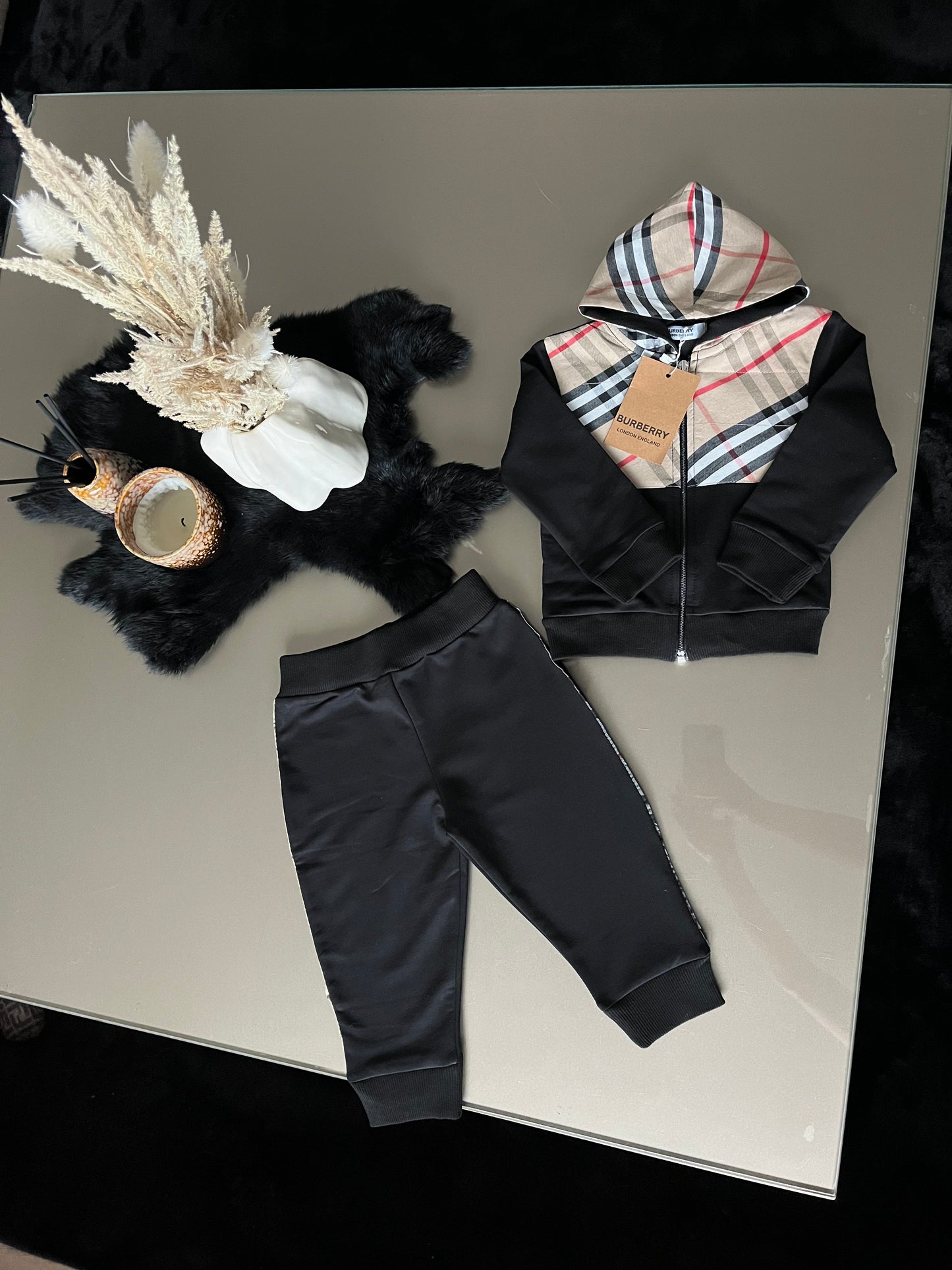 Burberry 2-delige set zwart