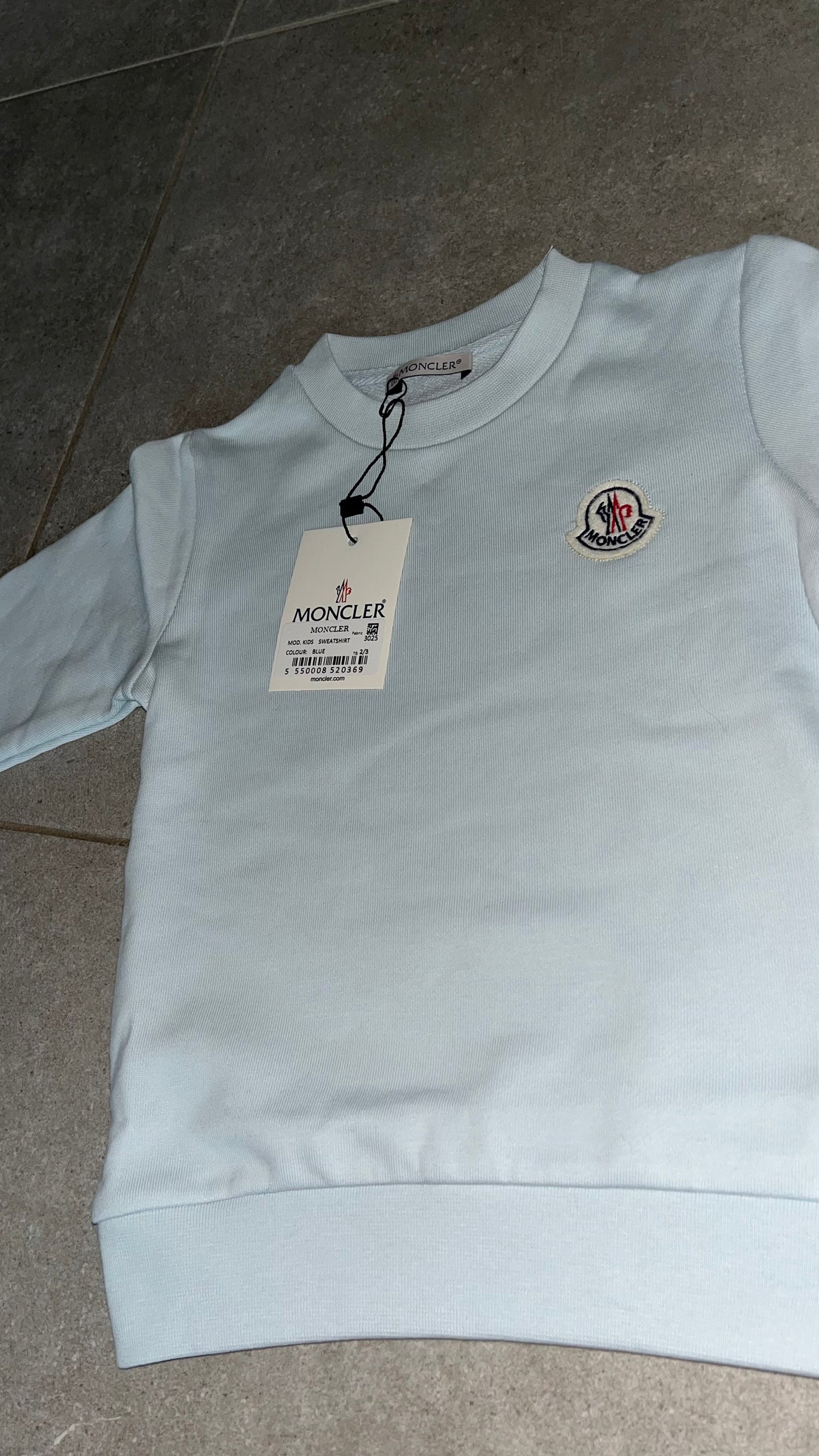 Moncler trui lichtblauw