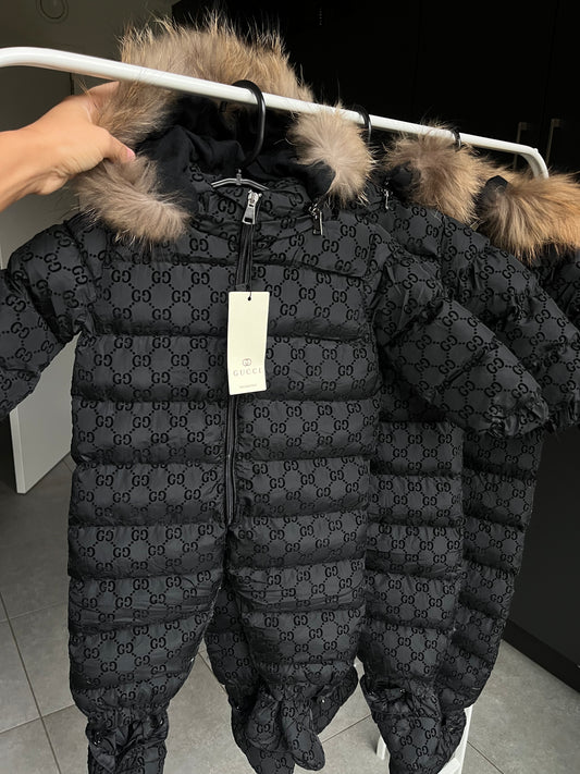 Gucci baby winterjas zwart
