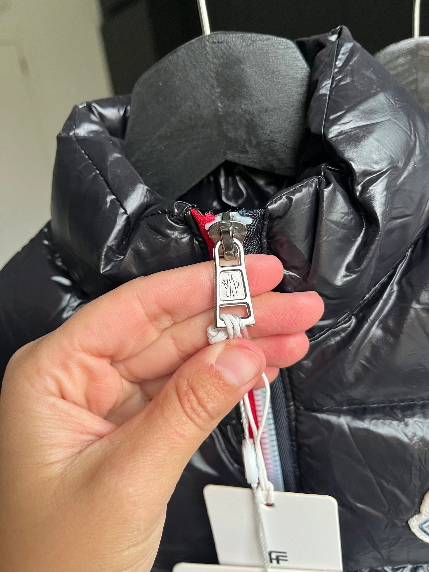 Moncler bodywarmer zwart