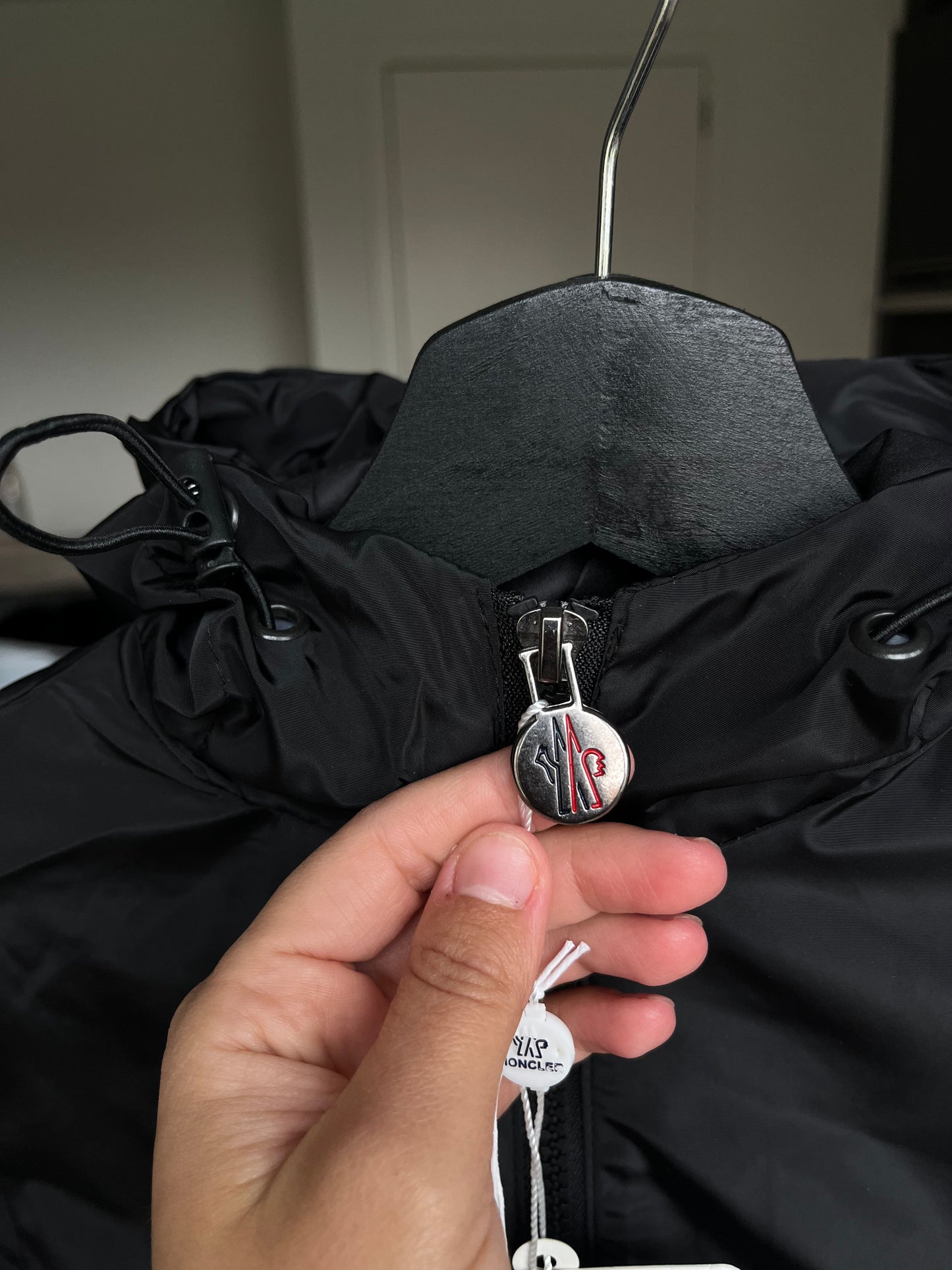 Moncler herfstjas zwart