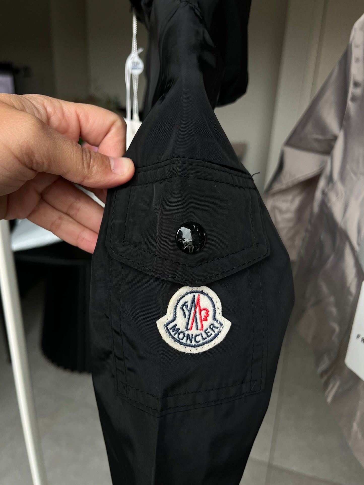 Moncler herfstjas zwart